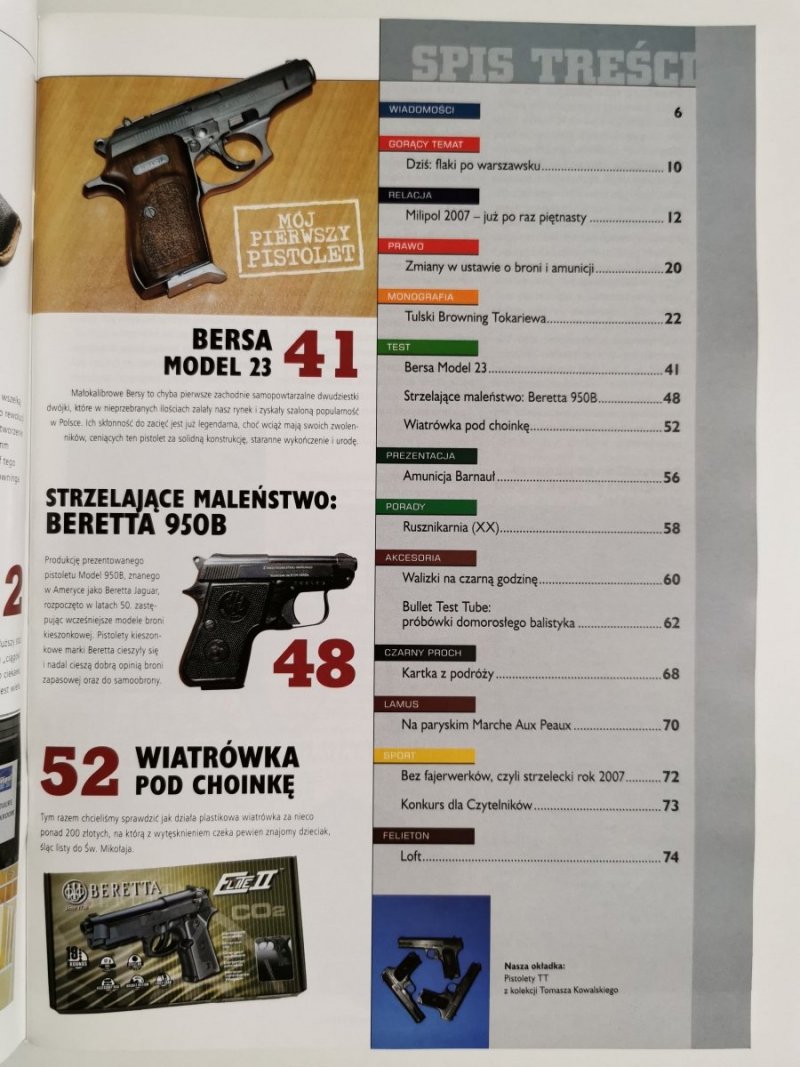 STRZAŁ MAGAZYN O BRONI NR 12 (56) GRUDZIEŃ 2007