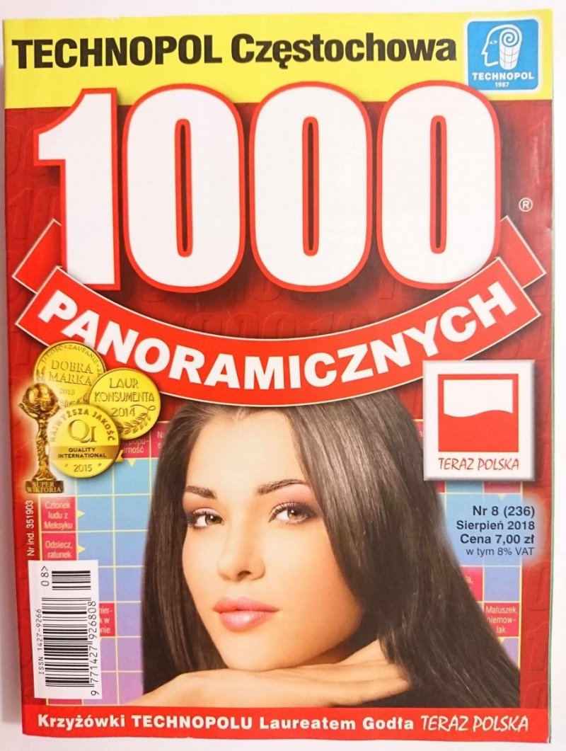 1000 PANORAMICZNYCH NR 8 (236) SIERPIEŃ 2018