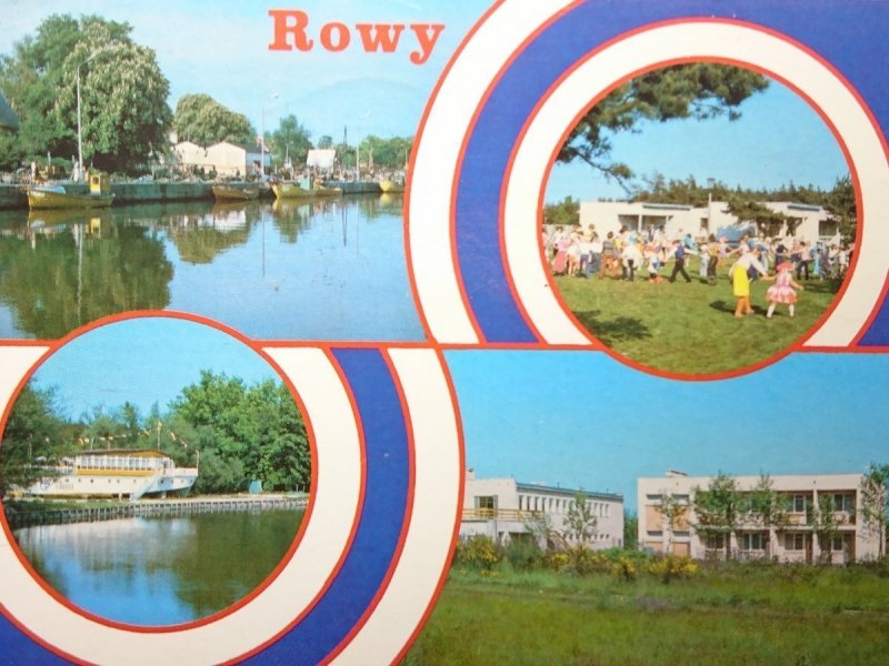 ROWY. WIEŚ I PORT RYBACKI U UJŚCIA ŁUPAWY DO