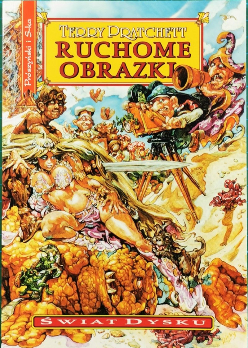 ŚWIAT DYSKU. RUCHOME OBRAZKI - Terry Pratchett