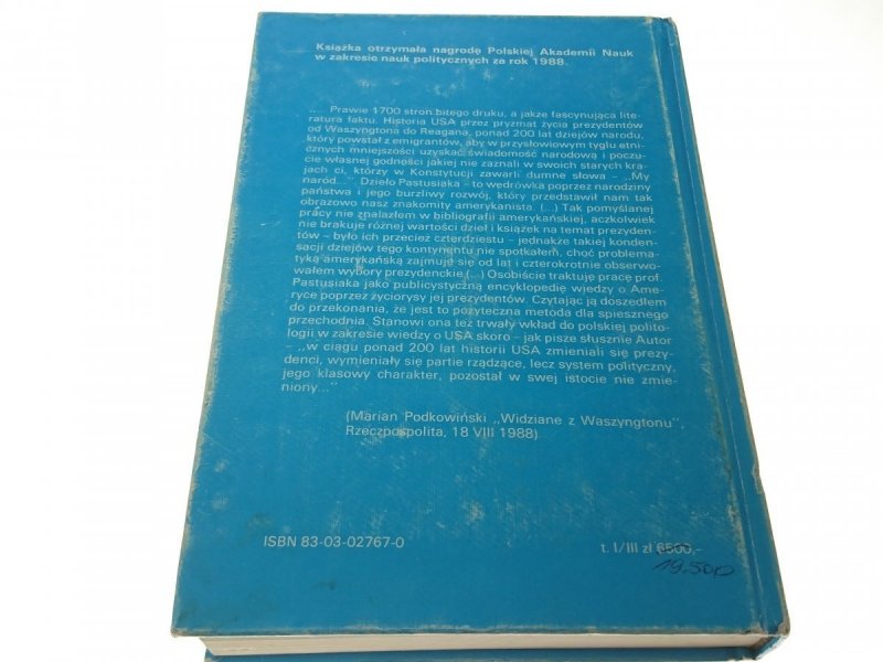 PREZYDENCI TOM 1 - Pastusiak