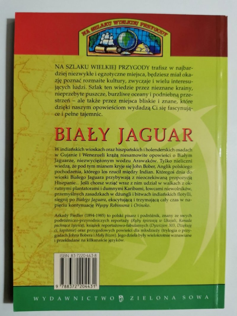 BIAŁY JAGUAR - Arkady Fiedler