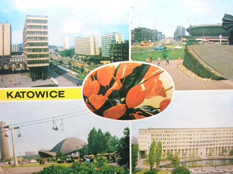 KATOWICE. ULICA ARMII CZERWONEJ. FOT. CHOJNACKI