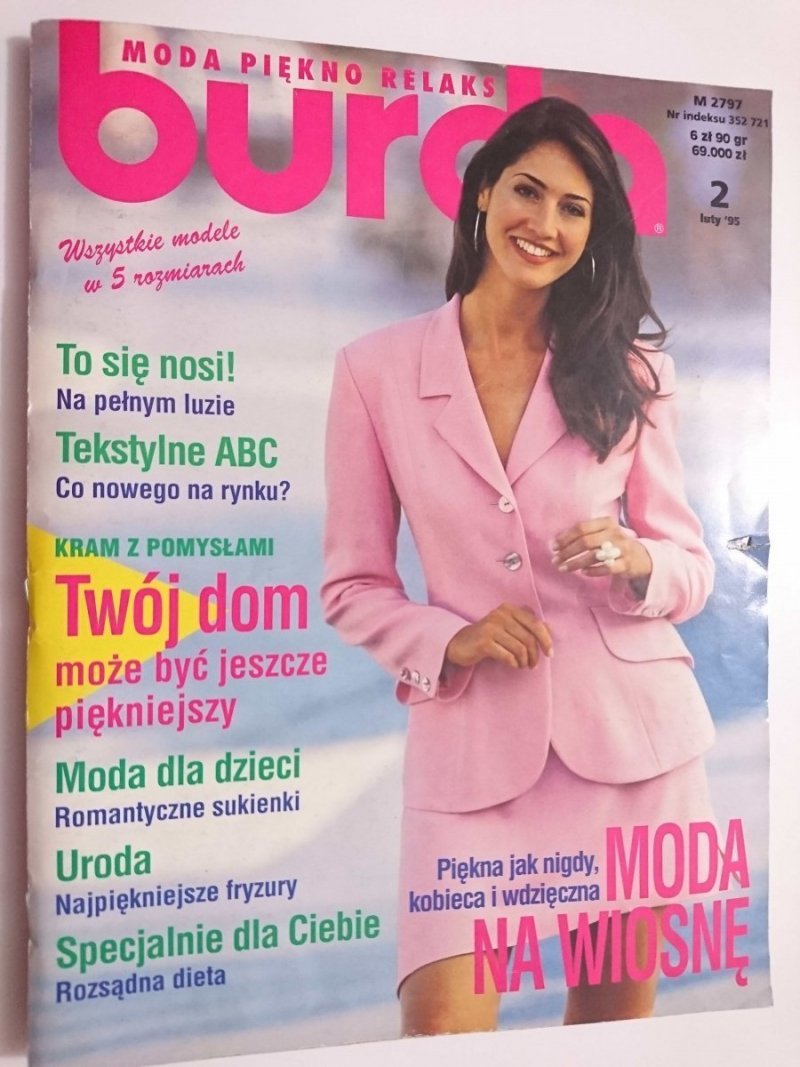BURDA MODA PIĘKNO RELAKS 2/95
