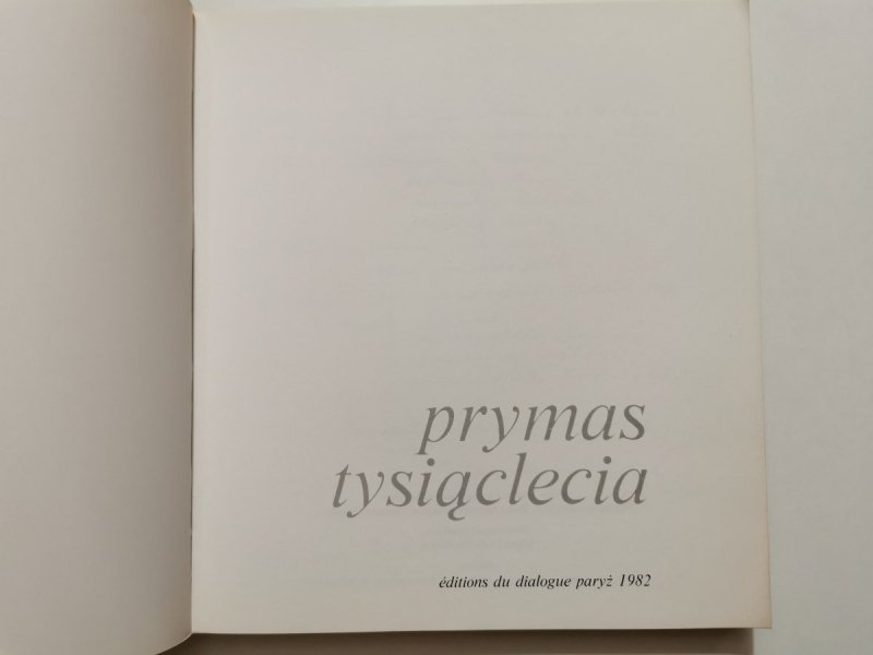 PRYMAS TYSIĄCLECIA - Florian Kniotek SAC 1982