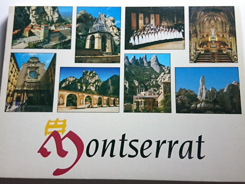 MONTSERRAT. 10 POCZTÓWEK W HARMONIJCE