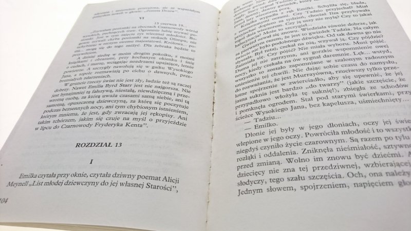 EMILKA NA FALACH ŻYCIA - Lucy Maud Montgomery 1990
