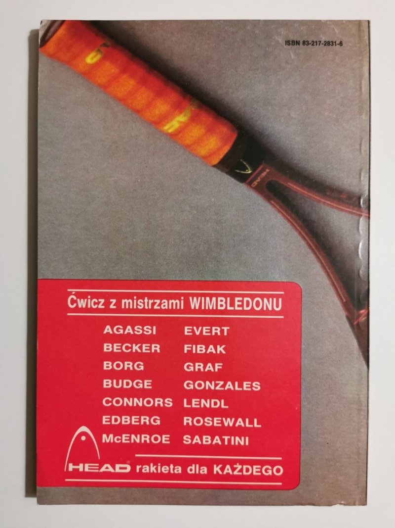 TENIS ĆWICZ Z MISTRZAMI WIMBLEDONU - Zbigniew Chmielewski 