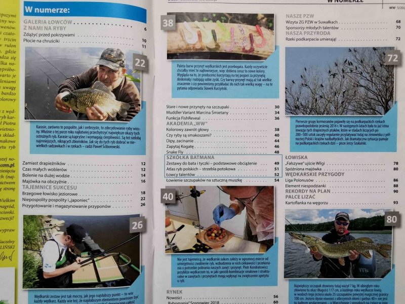 WIADOMOŚCI WĘDKARSKIE NR 5.2018 (827)