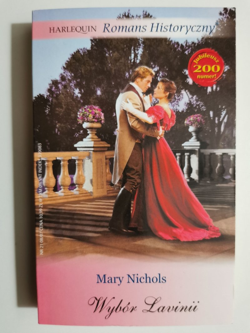 WYBÓR LAVINII - Mary Nichols