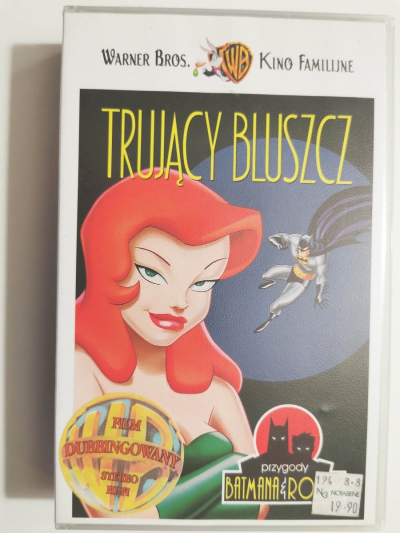 VHS. TRUJĄCY BLUSZCZ. PRZYGODY BATMANA I ROBINA