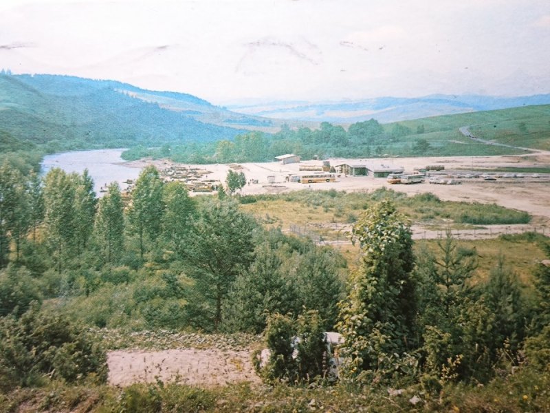 PIENINY. PRZYSTAŃ FISACKA W KĄTACH...FOT OLSZEWSKI