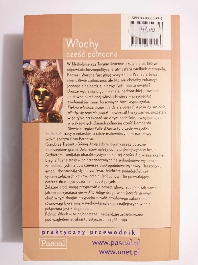 PRAKTYCZNY PRZEWODNIK. WŁOCHY CZĘŚĆ PÓŁNOCNA 2001