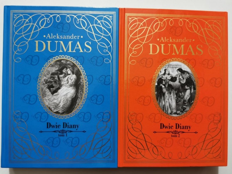 DWIE DIANY tom 1 i 2 - Aleksander Dumas 