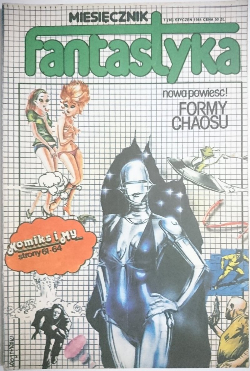 MIESIĘCZNIK FANTASTYKA NR 1 (16) STYCZEŃ 1984