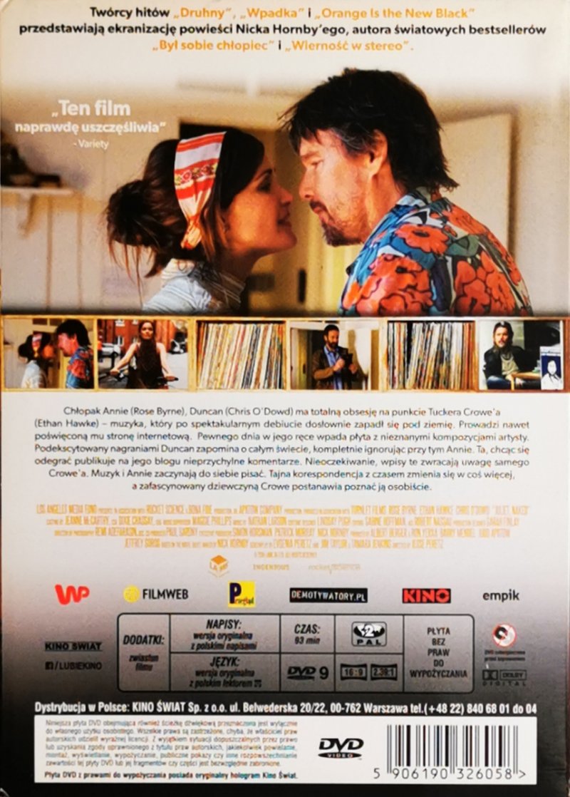 DVD. TEŻ GO KOCHAM. Ethan Hawke