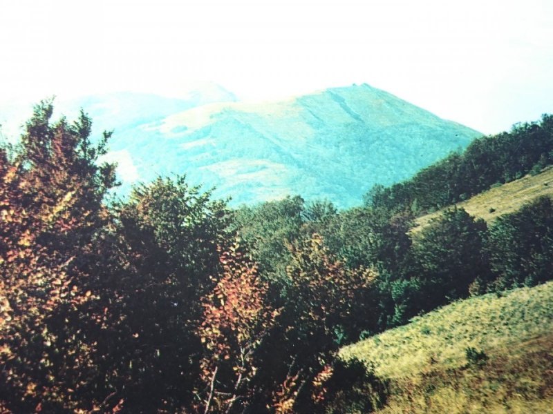 BIESZCZADY. WIDOK NA POŁONINĘ WETLIŃSKĄ 1253 m