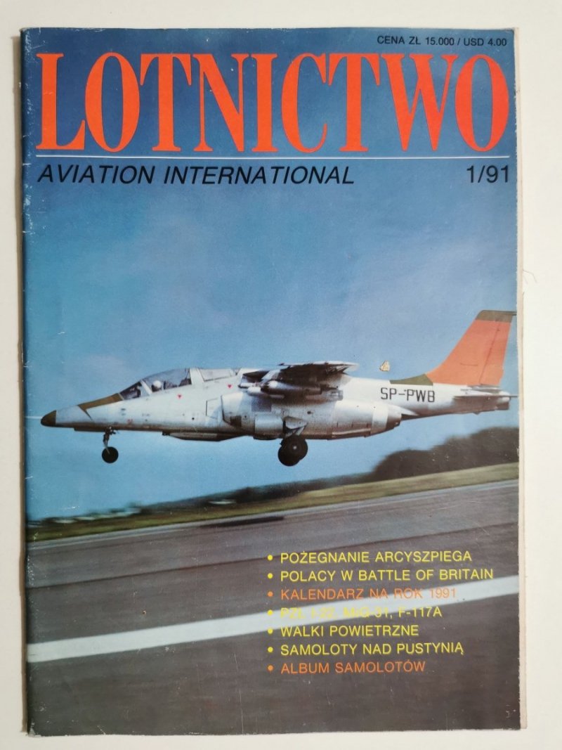 LOTNICTWO NR 1/91