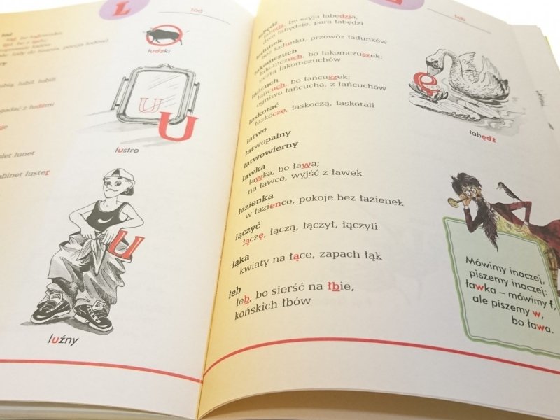 NOWY ILUSTROWANY SŁOWNIK ORTOGRAFICZNY Kusztelska