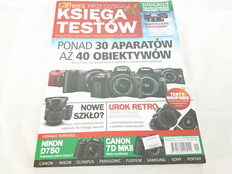 DIGITAL CAMERA POLSKA WYDANIE SPECJALNE 2015 KSIĘGA TESTÓW