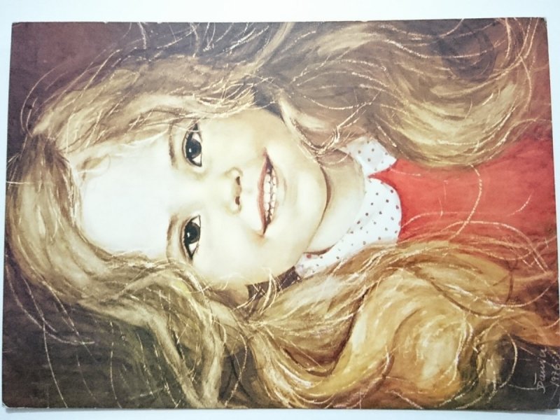 BLOND DZIEWCZYNKA MAL. D. MUSZYŃSKA-ZAMORSKA