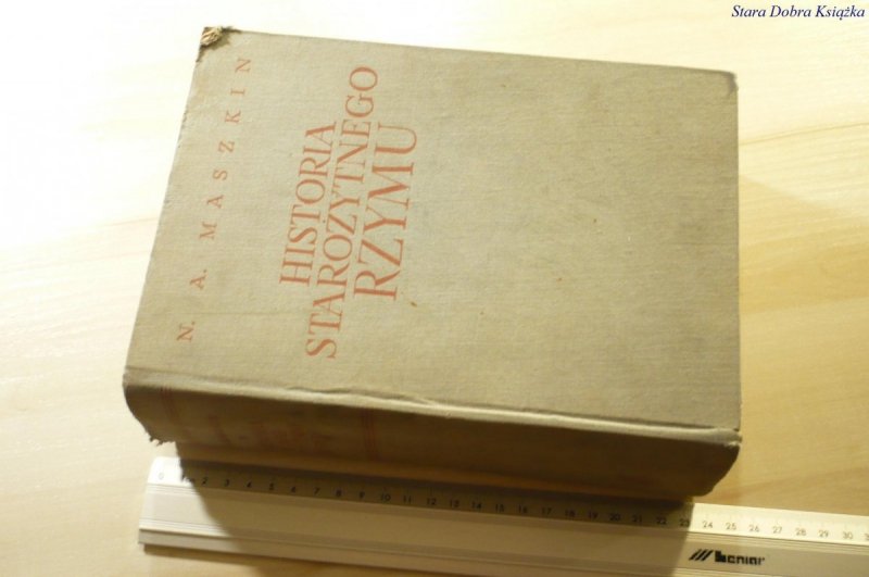 HISTORIA STAROŻYTNEGO RZYMU - N. A. Maszkin 1951