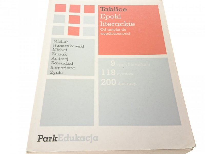 TABLICE EPOKI LITERACKIE. OD ANTYKU... 2005