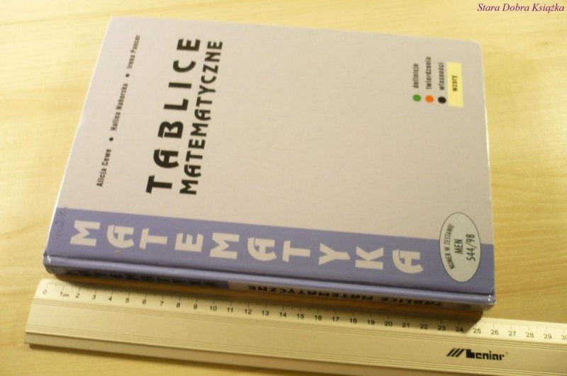 TABLICE MATEMATYCZNE - Alicja Cewe (1999)
