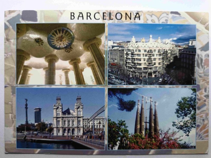 BARCELONA KOLAŻ 4 ZDJĘĆ