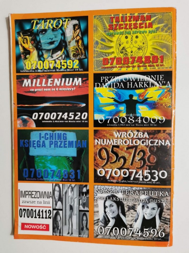 WRÓŻKA NR 7 LIPIEC '99