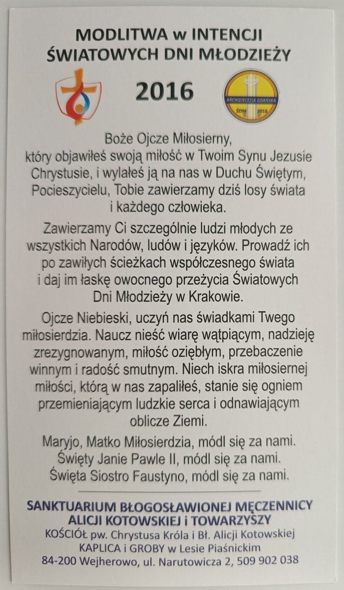 DOTKNIJ MIŁOSIERDZIA JEZUS