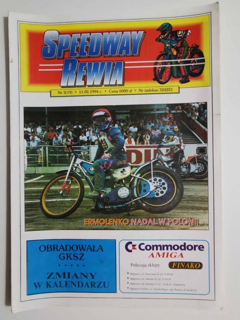 SPEEDWAY REWIA NR 3 1994
