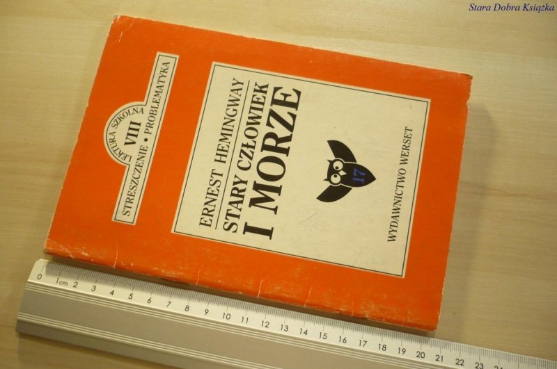 LEKTURA SZKOLNA VIII STARY CZŁOWIEK I MORZE (1995)