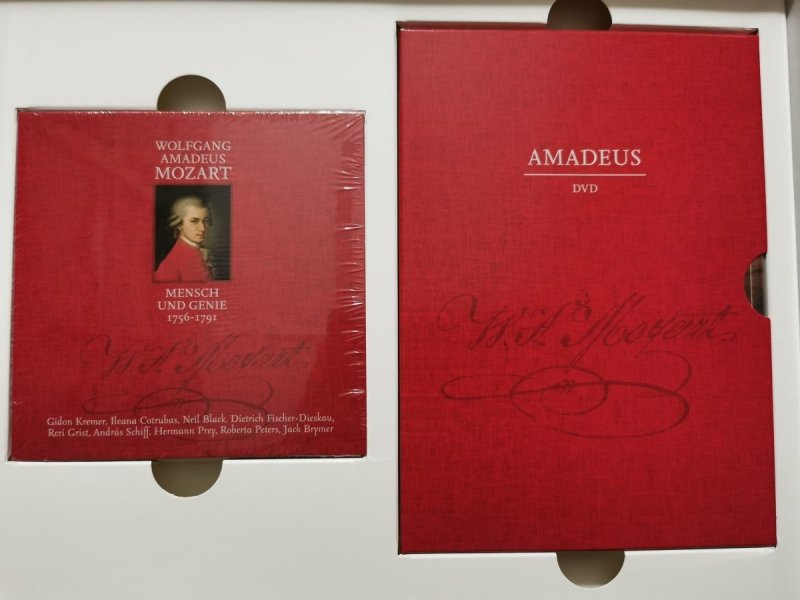 WOLFGANG AMADEUS MOZART MENSCH UND GENIE 1756-1791 