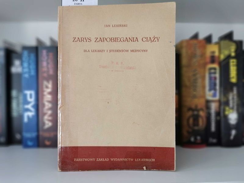 Zarys zapobiegania ciąży - Jan Lesiński
