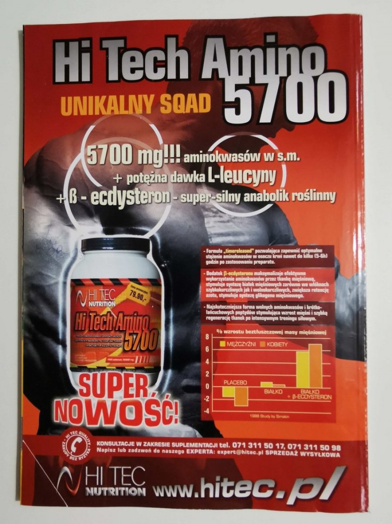 KULTURYSTYKA I FITNESS NR 11 (82) LISTOPAD 2006