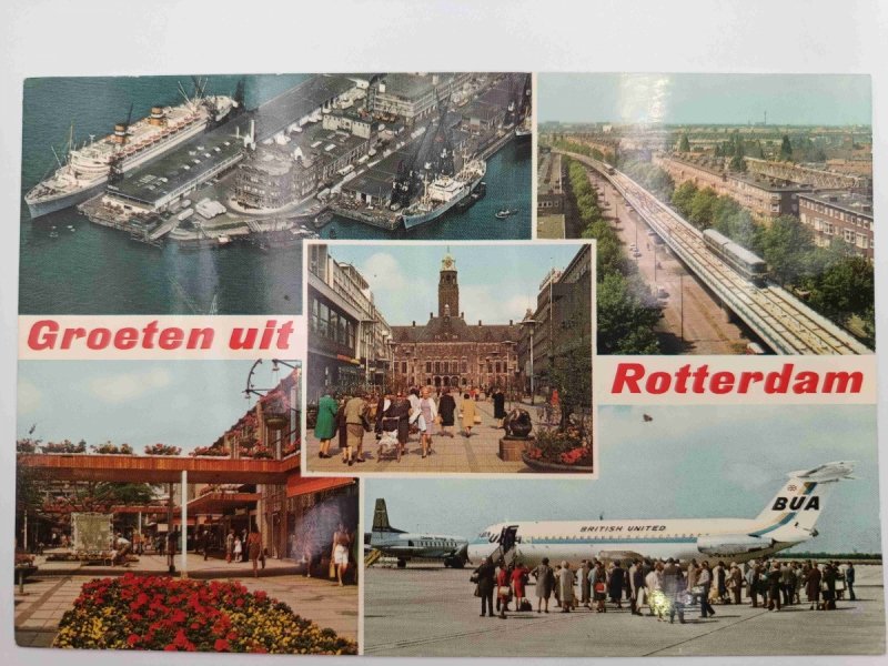ROTTERDAM HOLLAND KOLAŻ 5 ZDJĘĆ