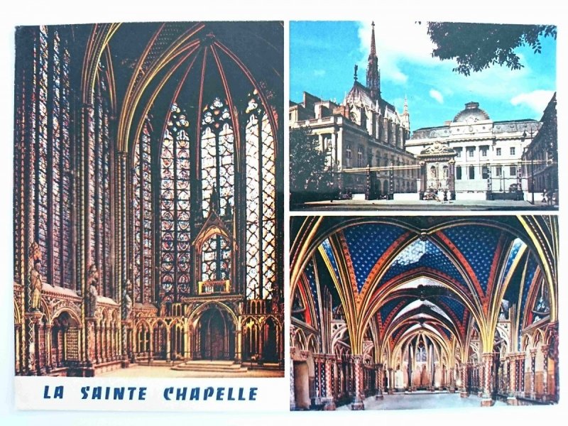 PARIS. LA SAINTE CHAPELLE VUE DEPUIS
