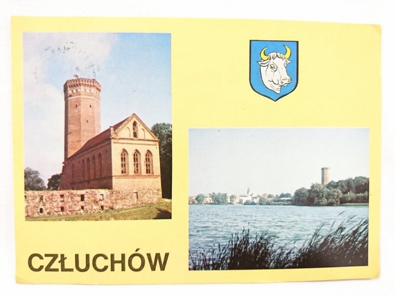 CZŁUCHÓW. ZAMEK POKRZYŻACKI Z XIV w. FOT. Z. WDOWIŃSKI