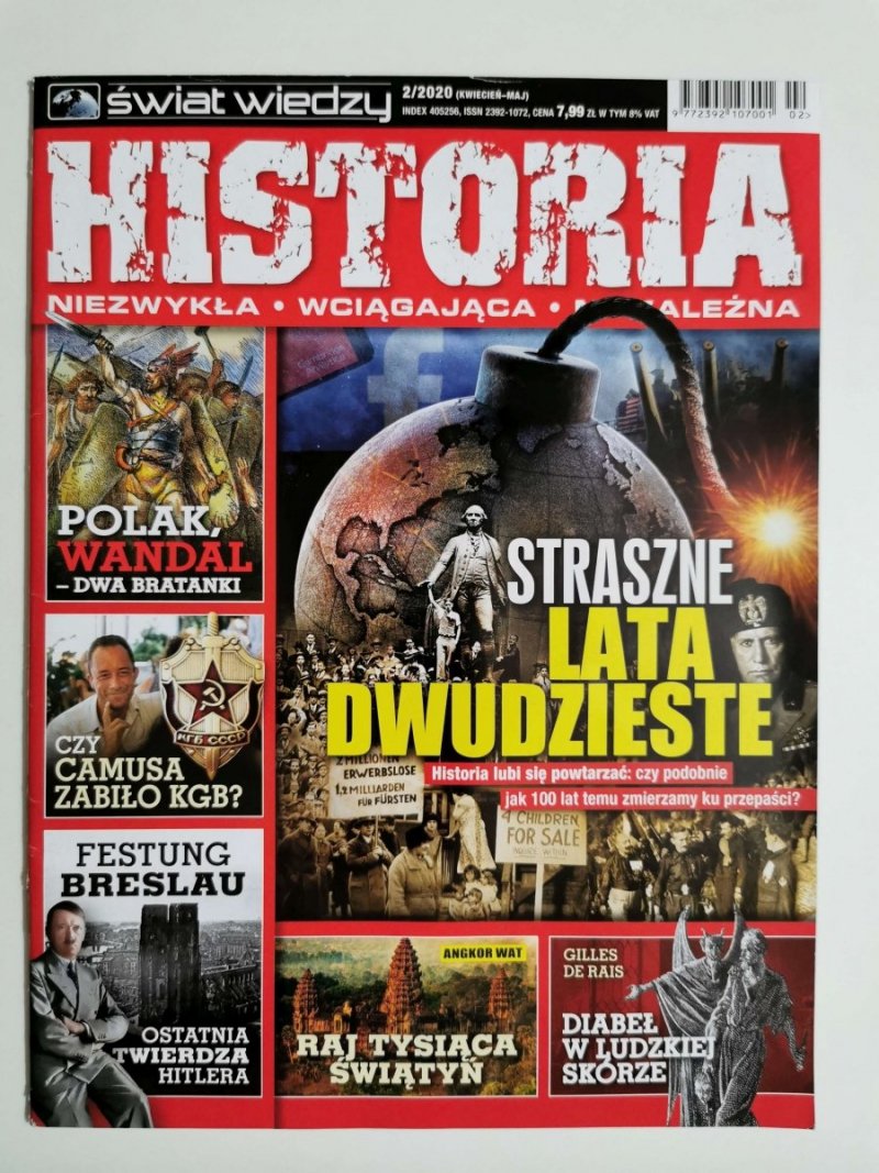 ŚWIAT WIEDZY HISTORIA NR 2/2020 KWIECIEŃ-MAJ