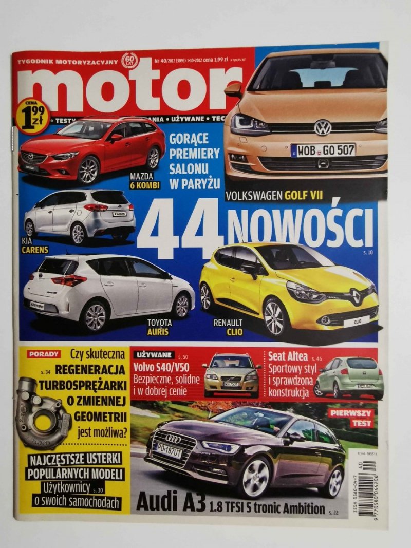 MOTOR NR 40/2012 (3093)