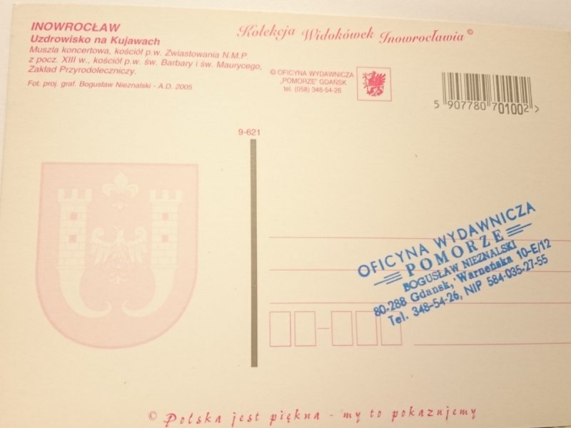 INOWROCŁAW. MUSZLA KONCERTOWA; KOŚCIOŁ
