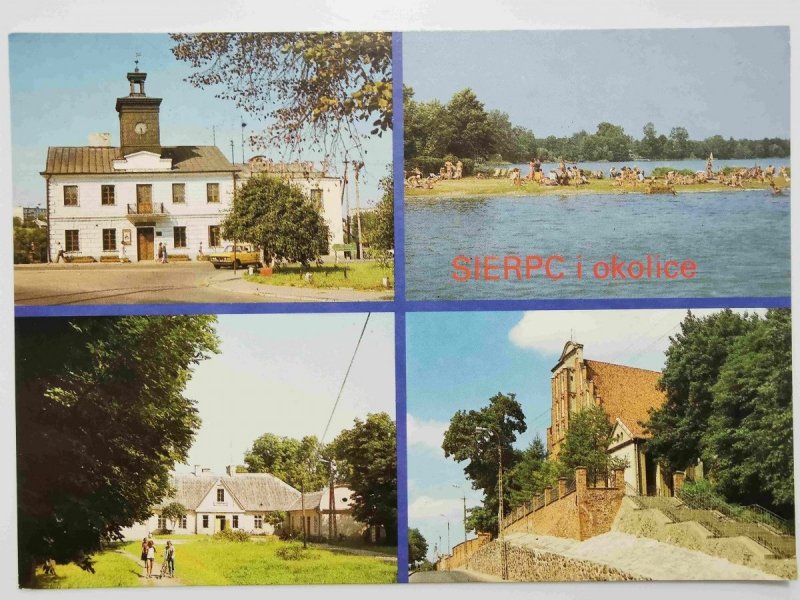 SIERPC I OKOLICE. CZTERY UJĘCIA FOT. ŁOPIEŃSKA