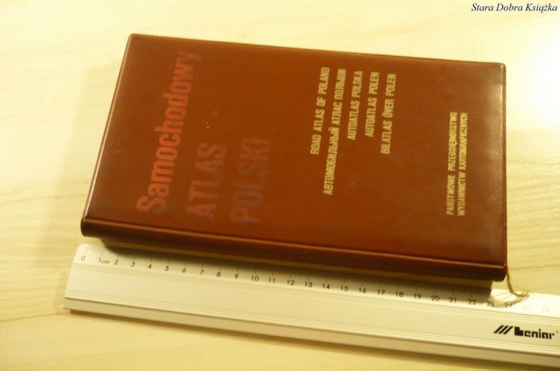 SAMOCHODOWY ATLAS POLSKI (1981)