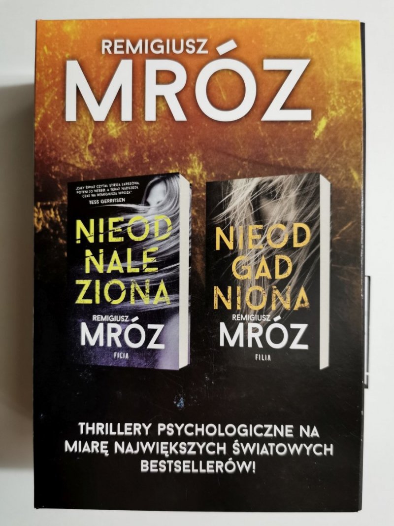 NIEODGADNIONA; NIEODNALEZIONA - Remigiusz Mróz 