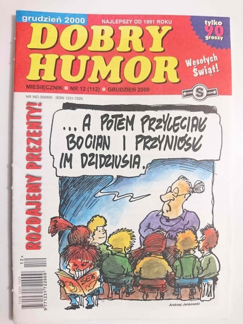 DOBRY HUMOR NR 12 (112) GRUDZIEŃ 2000