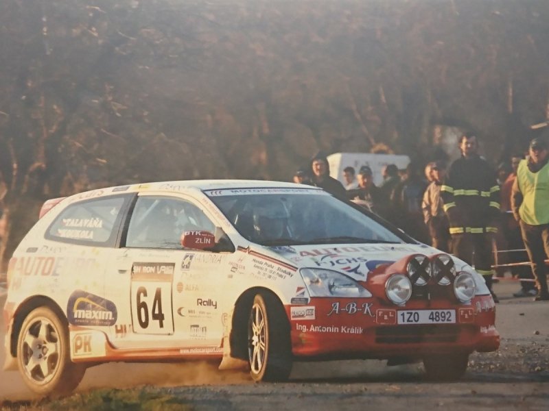 RAJD WRC 2005 ZDJĘCIE NUMER #159 HONDA CIVIC