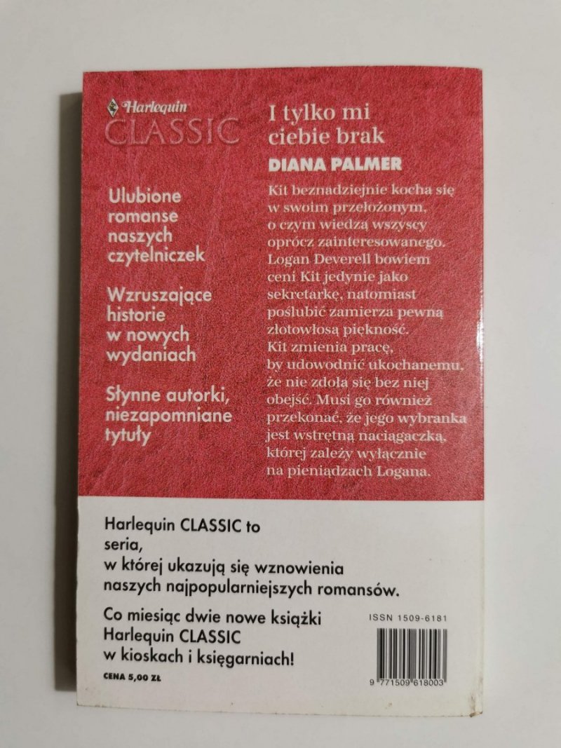 I TYLKO MI CIEBIE BRAK - Diana Palmer 2000