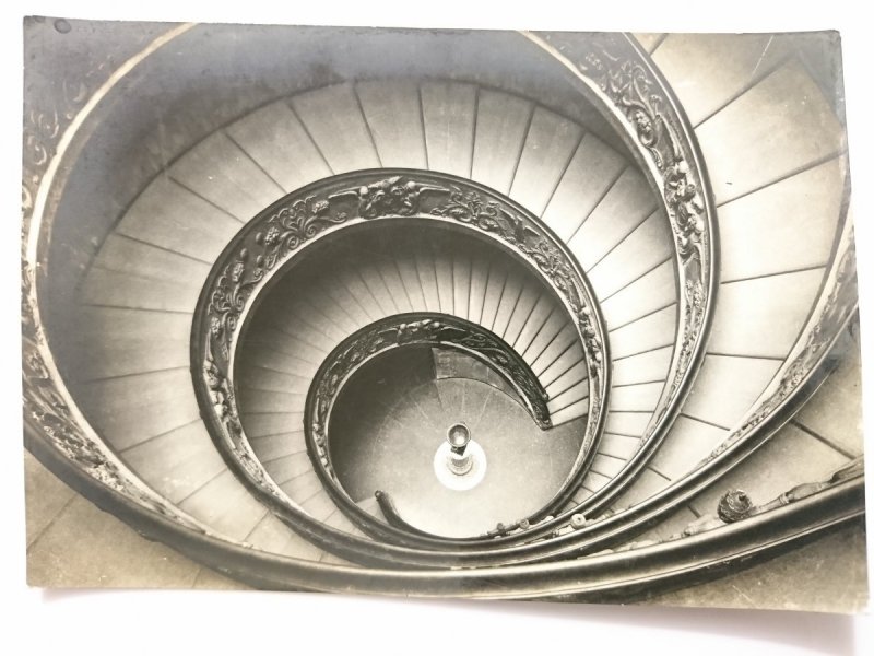 CITTA DEL VATICANO. MUSEO DI SCULTURA – LA SCALA ELLICOIDALE