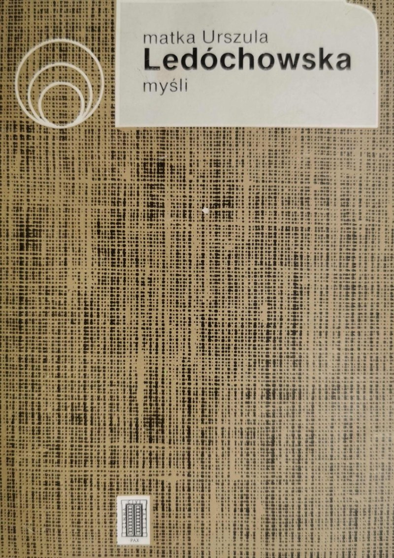MYŚLI - Urszula Ledóchowska